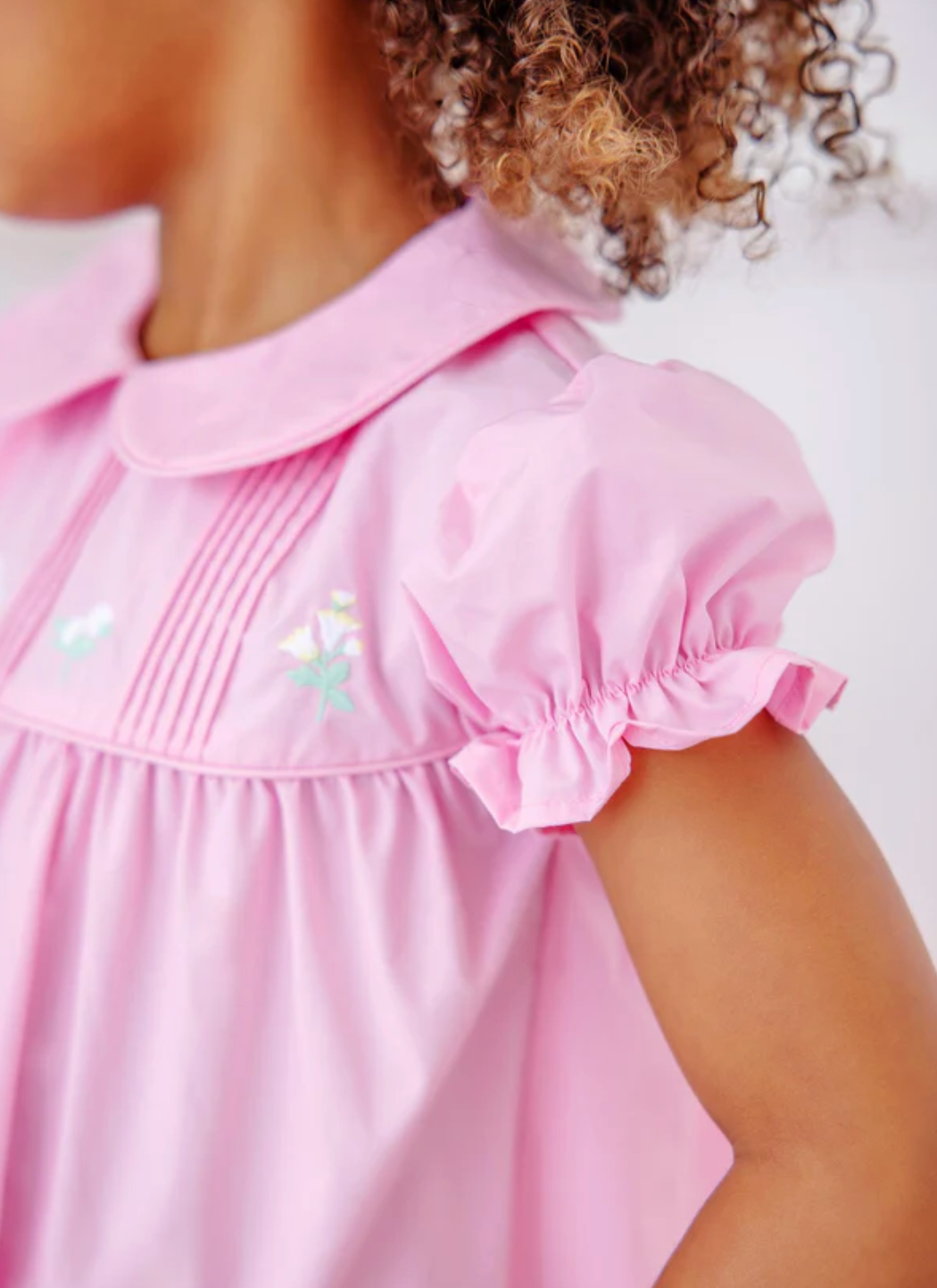 TBBC Holly Day Dress Flowers Emb Pier Party Pink
