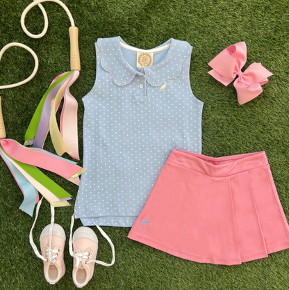 TBBC Prepletic Sydney Skort Hamptons Hot Pink/Beale Street Blue