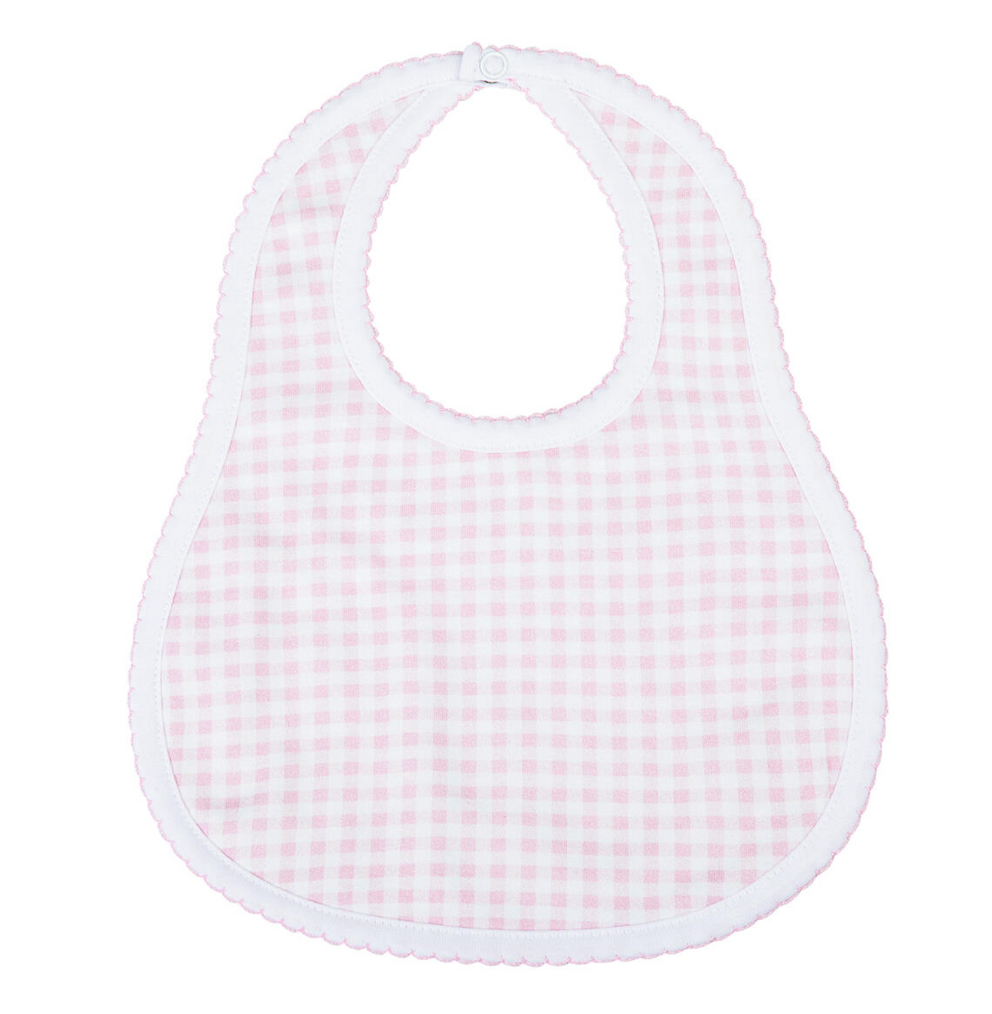 MB Mini Checks Bib (Pink or Blue)