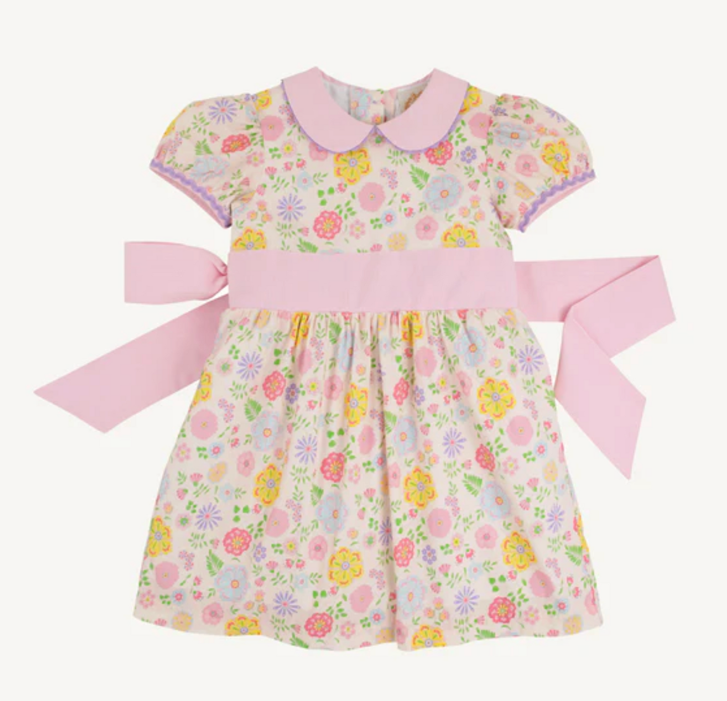 TBBC Cindy Lou Sash Dress Boca Grande Begonia
