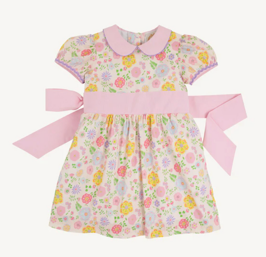 TBBC Cindy Lou Sash Dress Boca Grande Begonia
