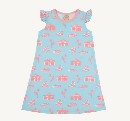 TBBC Angel Sleeve Polly Play Parrot Cay Canopy Sandpearl Pink