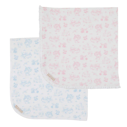 TBBC Baby Buggy Blanket Sir Propers Sweet Arrival (Pink or Blue)