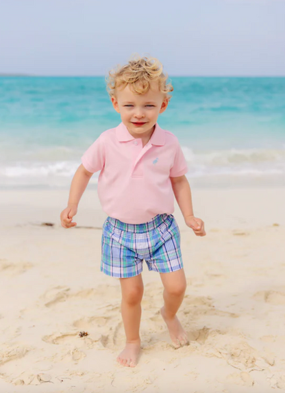 TBBC Sheffield Shorts Lauderdale Pier Plaid / Royal
