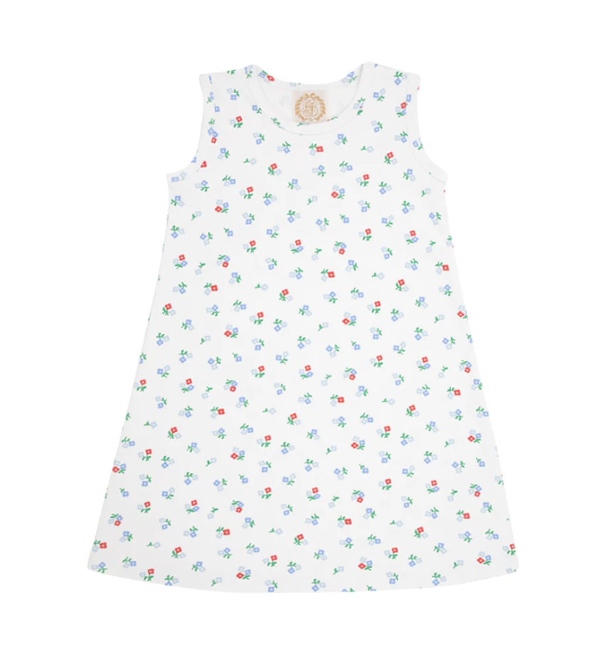 TBBC Slvless Polly Play Dress Myers Park Mini Floral