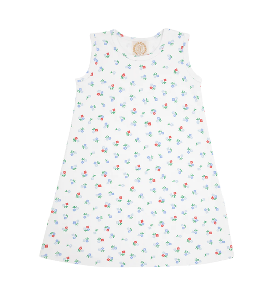 TBBC Slvless Polly Play Dress Myers Park Mini Floral