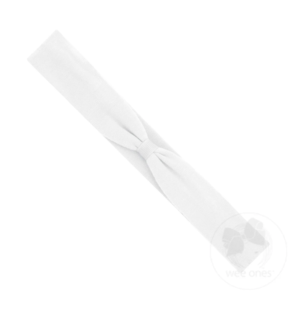 Add-a-Bow Cotton Jersey Baby Girls Hair Wrap - Wee Ones