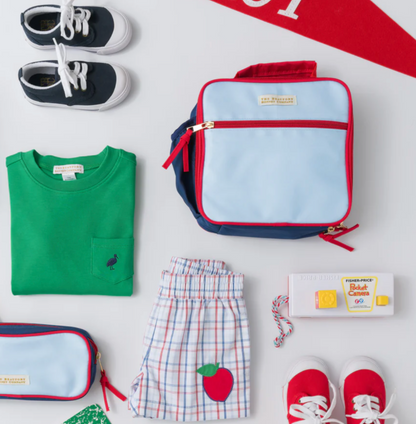 TBBC Leighton Lunch Box Buckhead Blue/ Richmond Red/ Nantucket