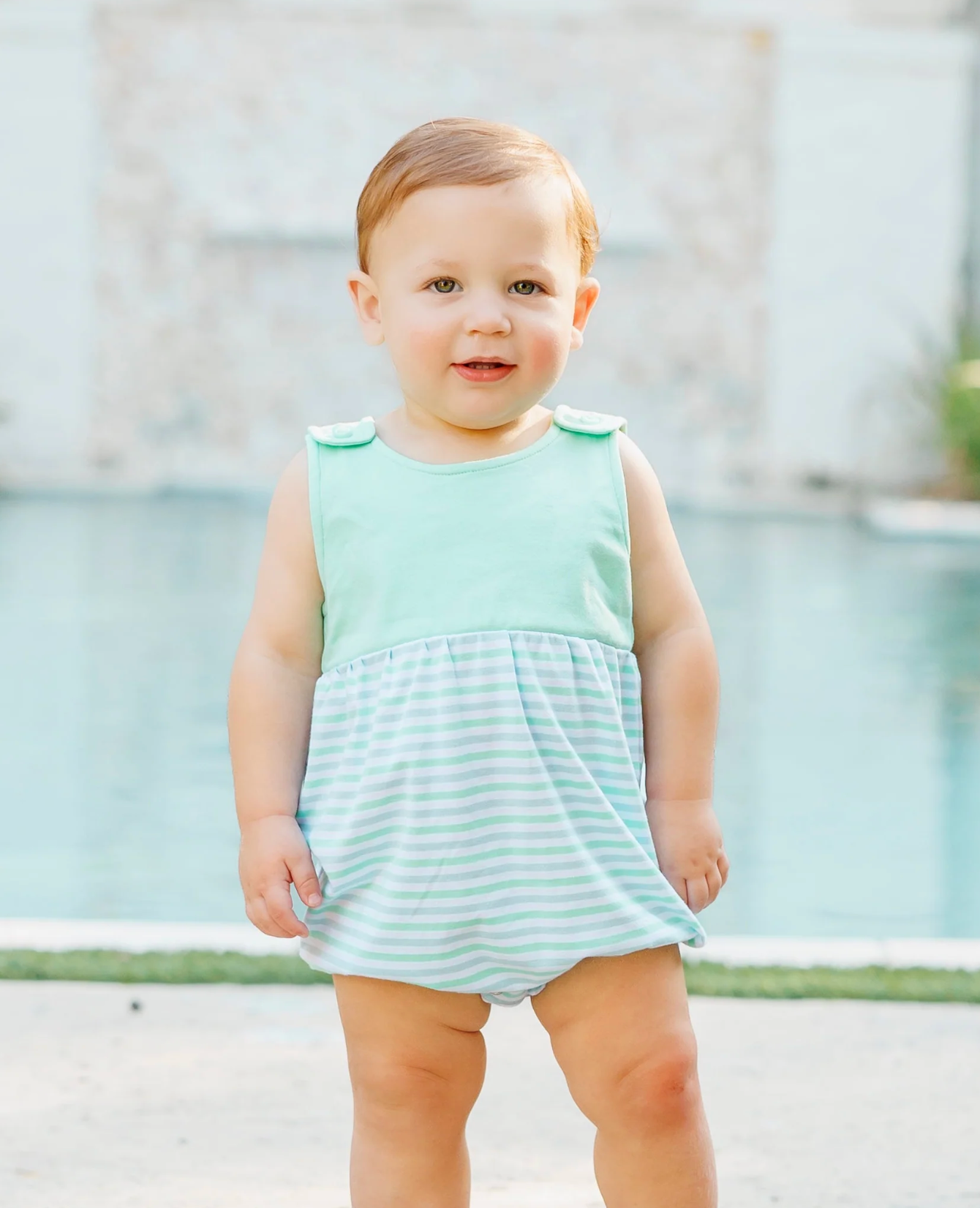JB Landon Bubble - Seaside Stripe (Boy)