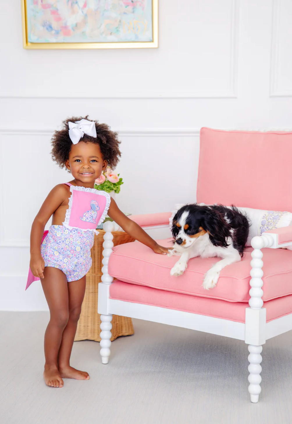 TBBC Briar Patch Petals Sally Sunsuit Broadlcoth