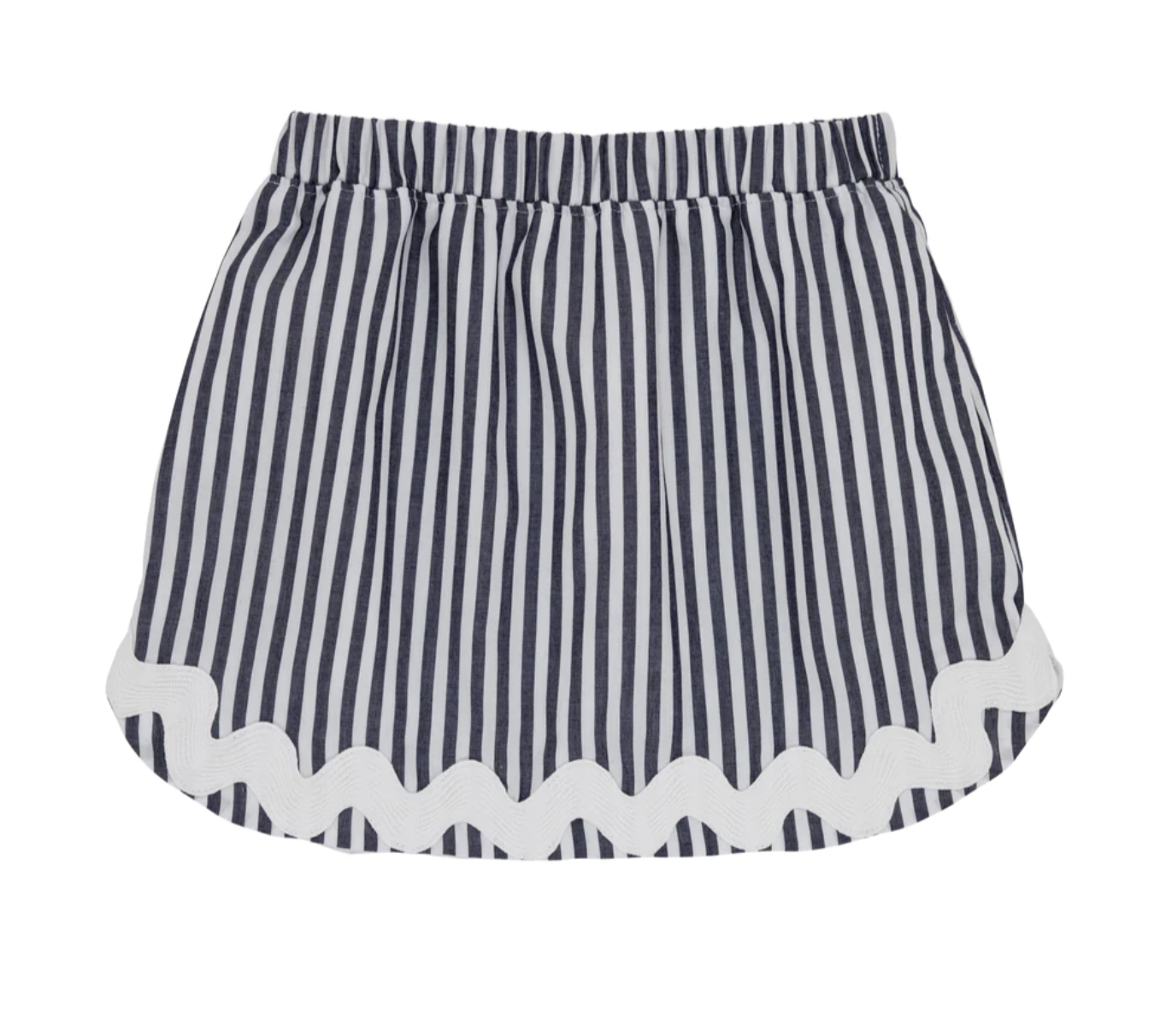 TBBC Susanne Skirt- Nantucket Navy Stripe/Wroth Avenue White