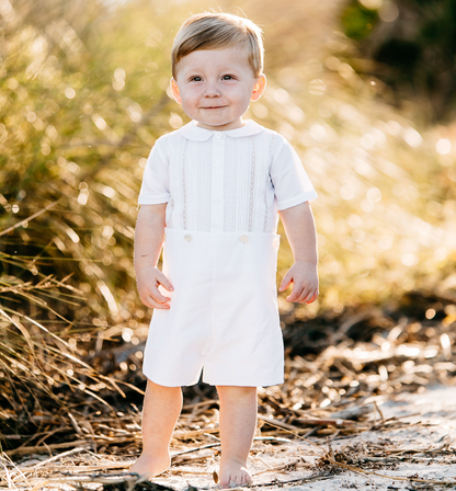 Feltman Brothers White Dressy Bobby Suit