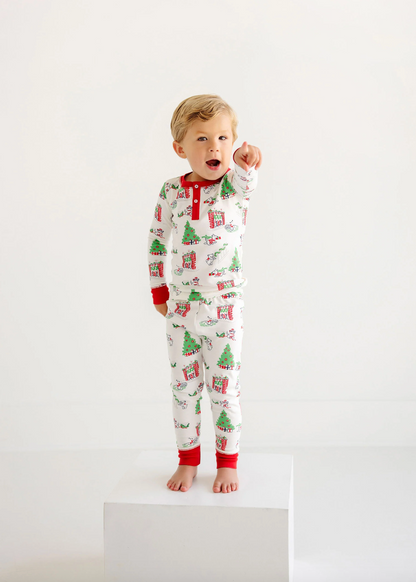 TBBC Sutton's Sweet Dream Set (Unisex) Classic Christmas with Richmond Red