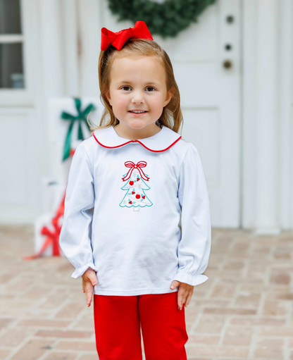 JB O Christmas Tree Bloomer Pants Set