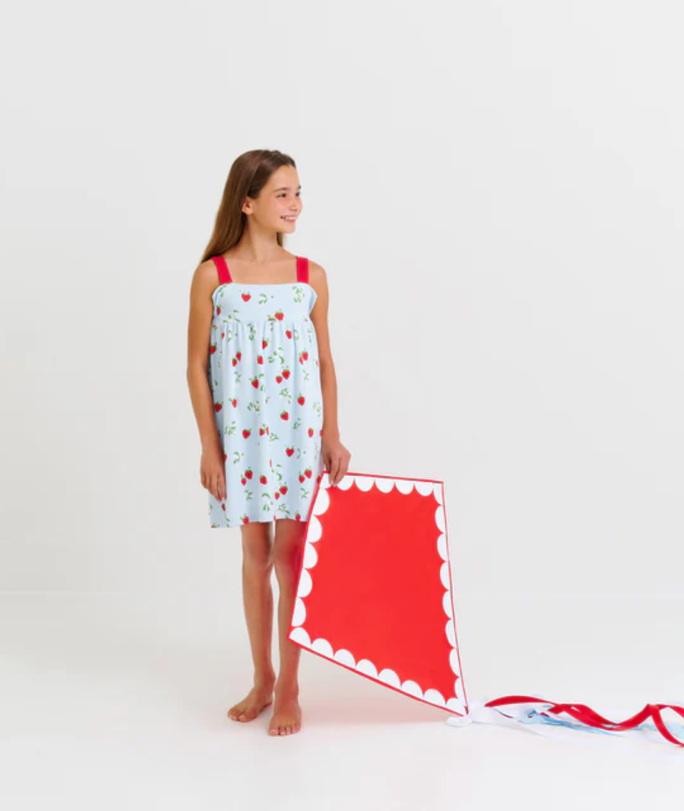 TBBC Millie Day Dress Bow & Berry BHB Pima