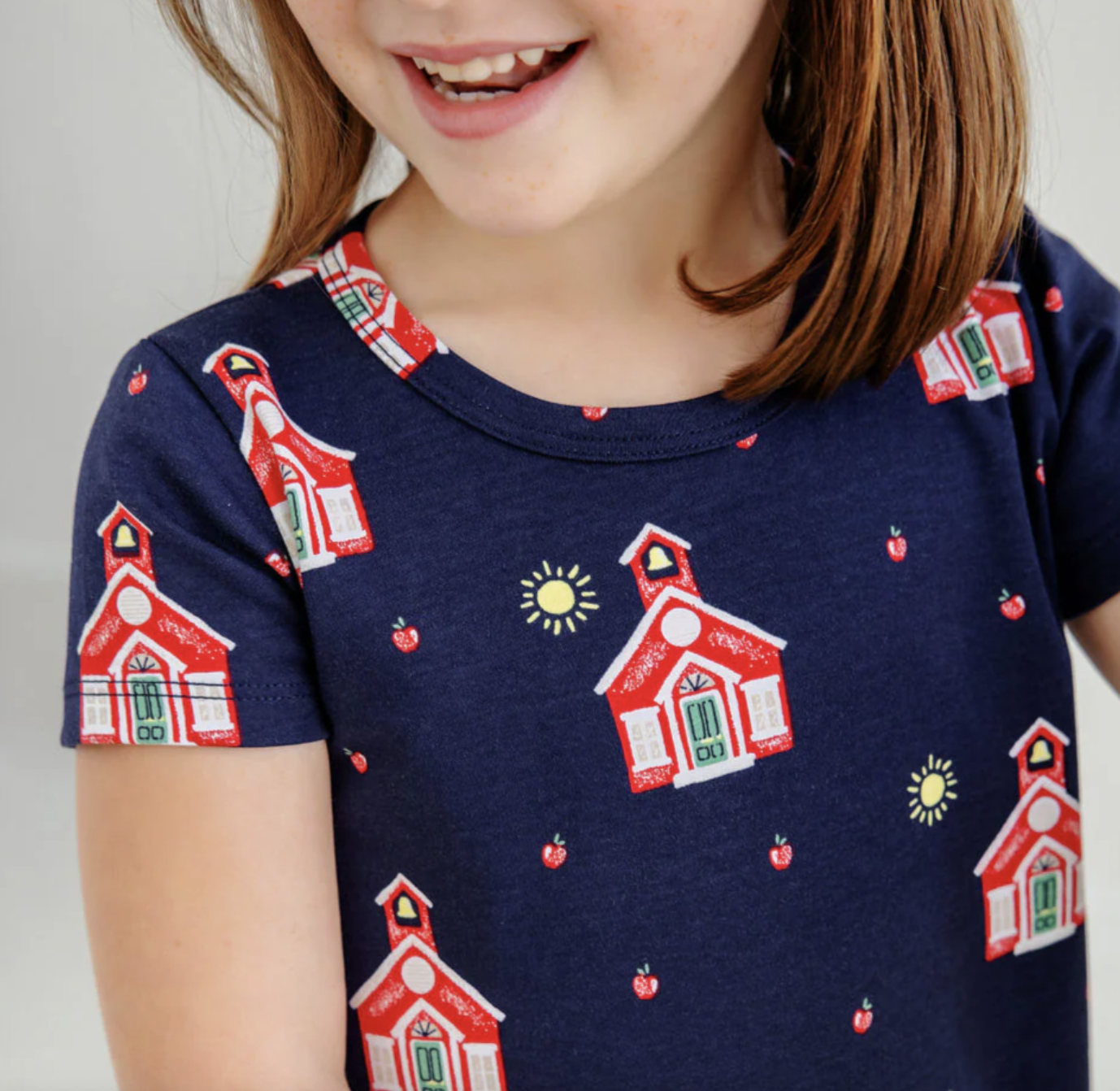 TBBC Polly Play Dress SS Happy Little School House