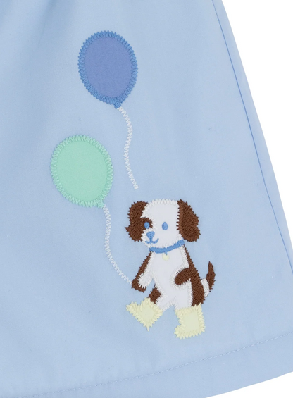 TBBC Shelton Shorts Beale St. Blue Dog Applique