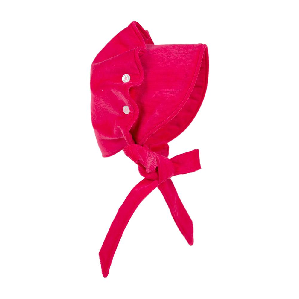 TBBC Corduroy Bonnet Thin Tie Raspberry