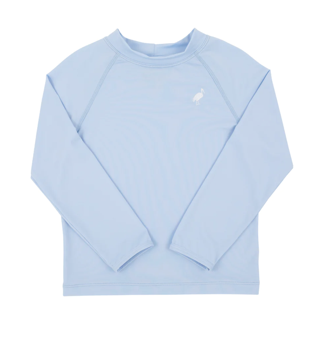 TBBC Walker's Wave Spotter Swim Shirt- UPF Beale St. Blue/ Worth Ave White