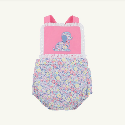 TBBC Briar Patch Petals Sally Sunsuit Broadlcoth