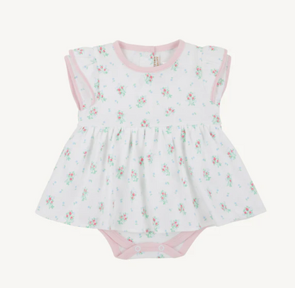 TBBC Lancaster Gate Garden Daisy's Diaper Cover Dress