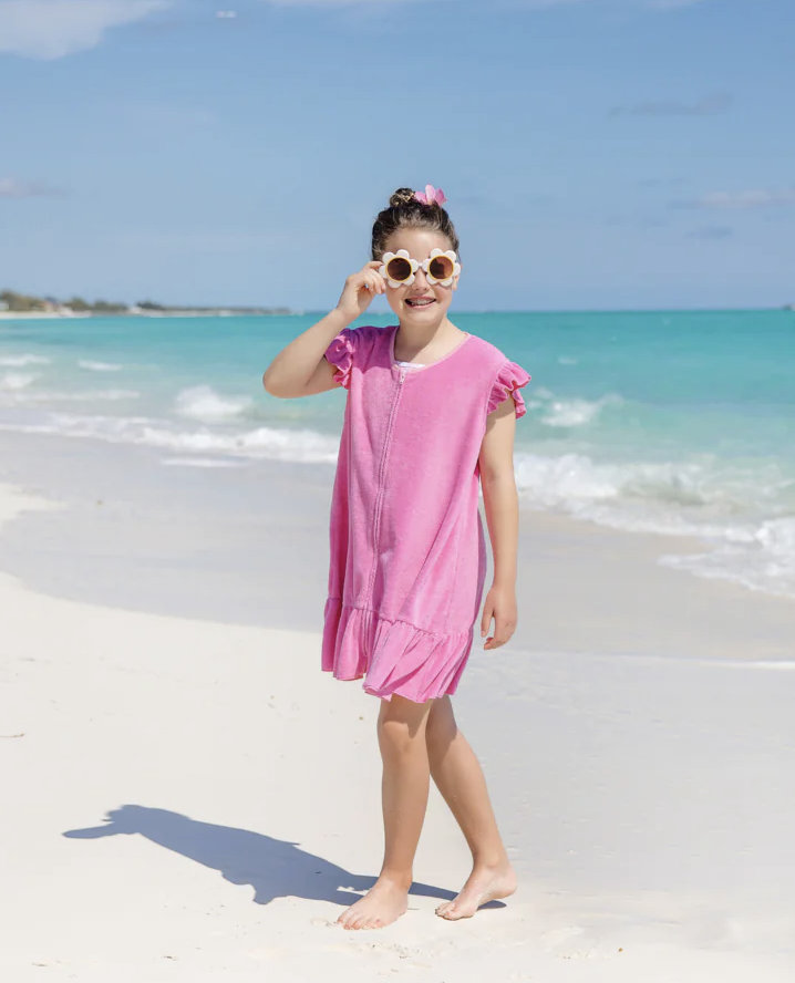 TBBC Camille Cover Up Hamptons Hot Pink