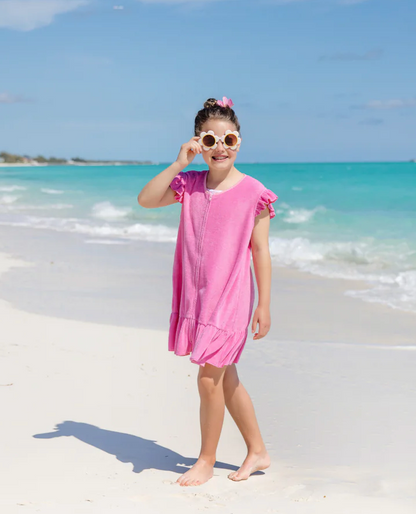 TBBC Camille Cover Up Hamptons Hot Pink