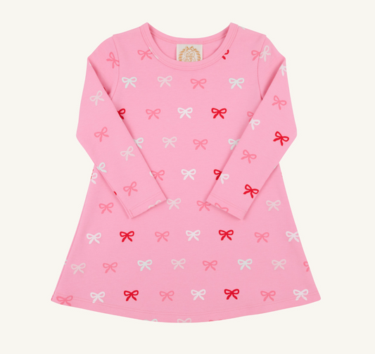 TBBC Bitty Bows LS Polly Play Dress(HHP)