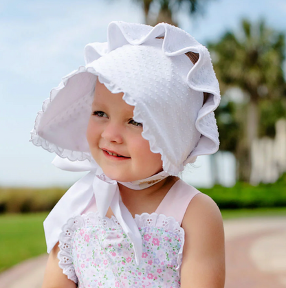 TBBC Bellefaire Bonnet Dallas Dot Worth Ave White