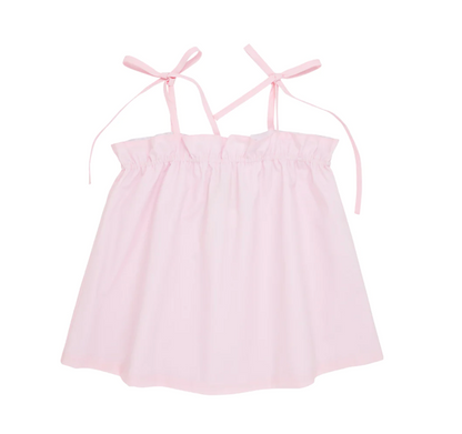 TBBC Lainey's Little Top-Pima Palm Beach Pink
