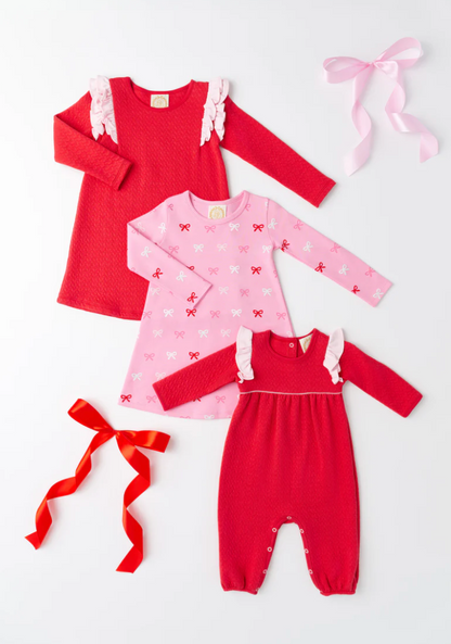 TBBC Bitty Bows LS Polly Play Dress(HHP)