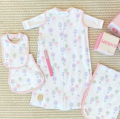 TBBC Beddie Bye Sleep Sack Up Up & Away (Pink or Blue)