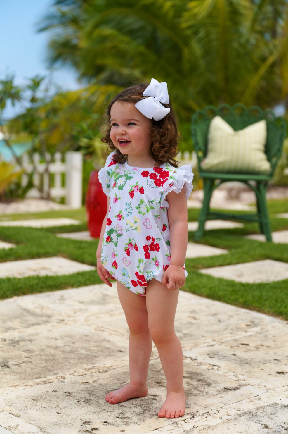 TBBC Berry Sweet Ruehling Ruffle Bubble Pima