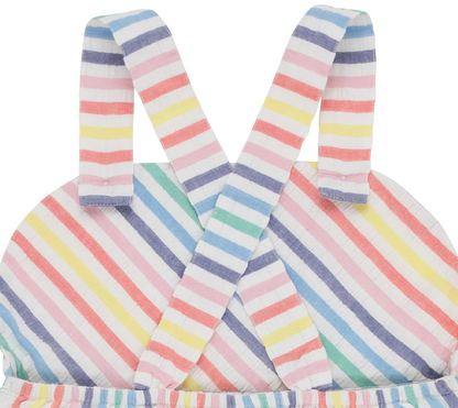 TBBC Ruthie Day Dress- Seersucker Happy Hues Seersucker/ Beale St. Blue