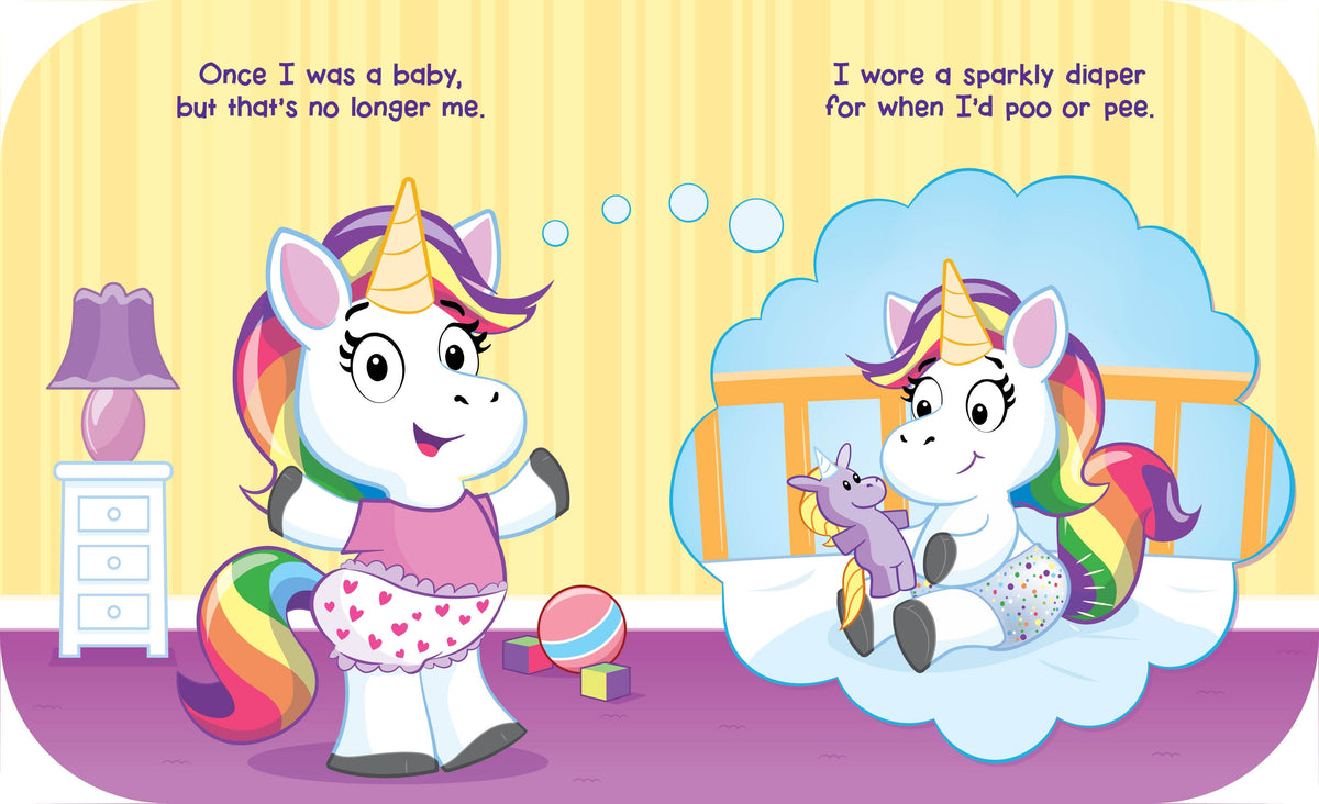 Learn to Potty with Unicorn Book