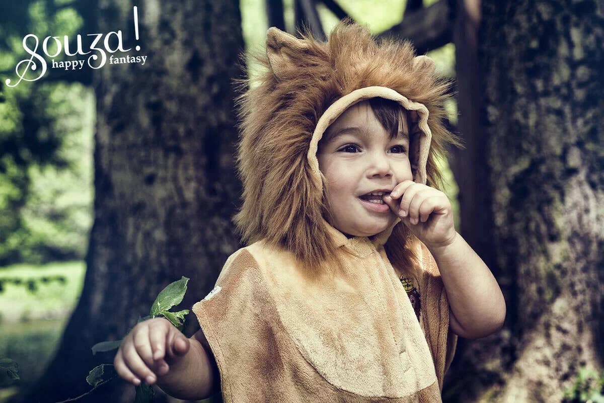 Lion Cape with hood (sz 2 yrs)