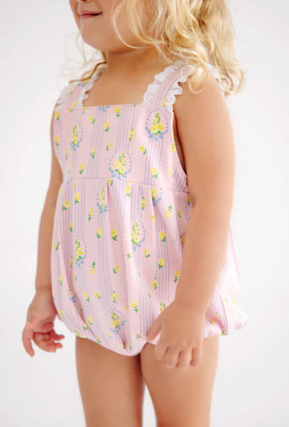 TBBC Branham Bubble Central Park Posies - Eyelet Pima