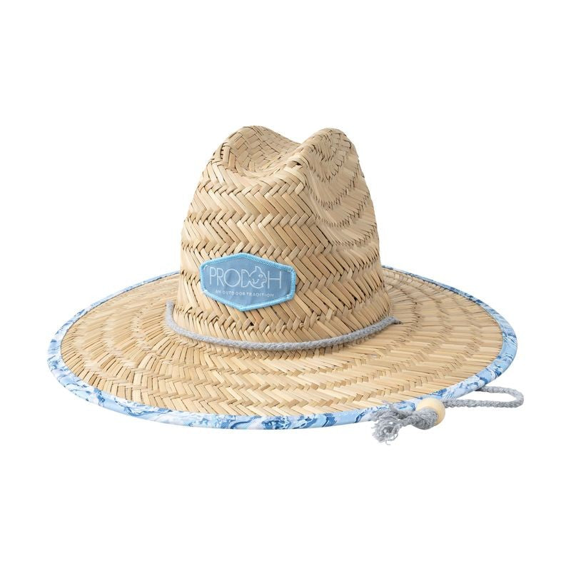 Prodoh Oyster Print Kids Straw Lifeguard Hat