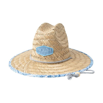 Prodoh Oyster Print Kids Straw Lifeguard Hat