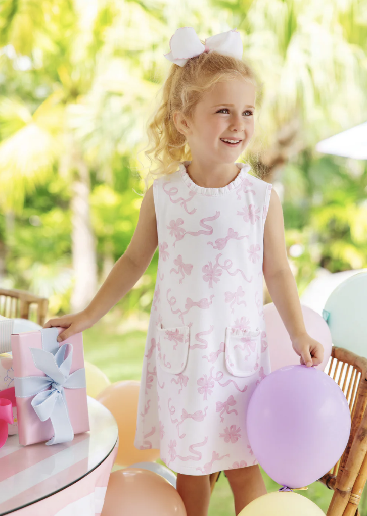 TBBC Lizzie's Luxe Leisure Dress Never Too Many Bows