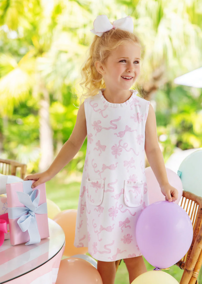 TBBC Lizzie's Luxe Leisure Dress Never Too Many Bows