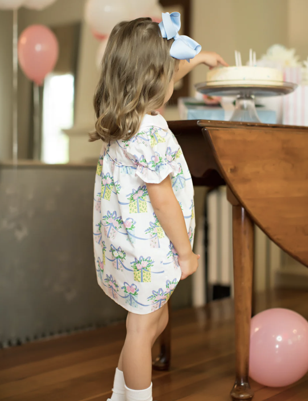 TBBC Holly Day Dress Everyday is a gift/Palm Beach Pink