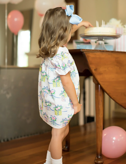 TBBC Holly Day Dress Everyday is a gift/Palm Beach Pink