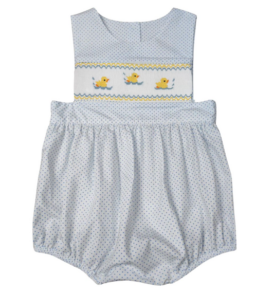WBK Darling Duckling Smocked Bubble