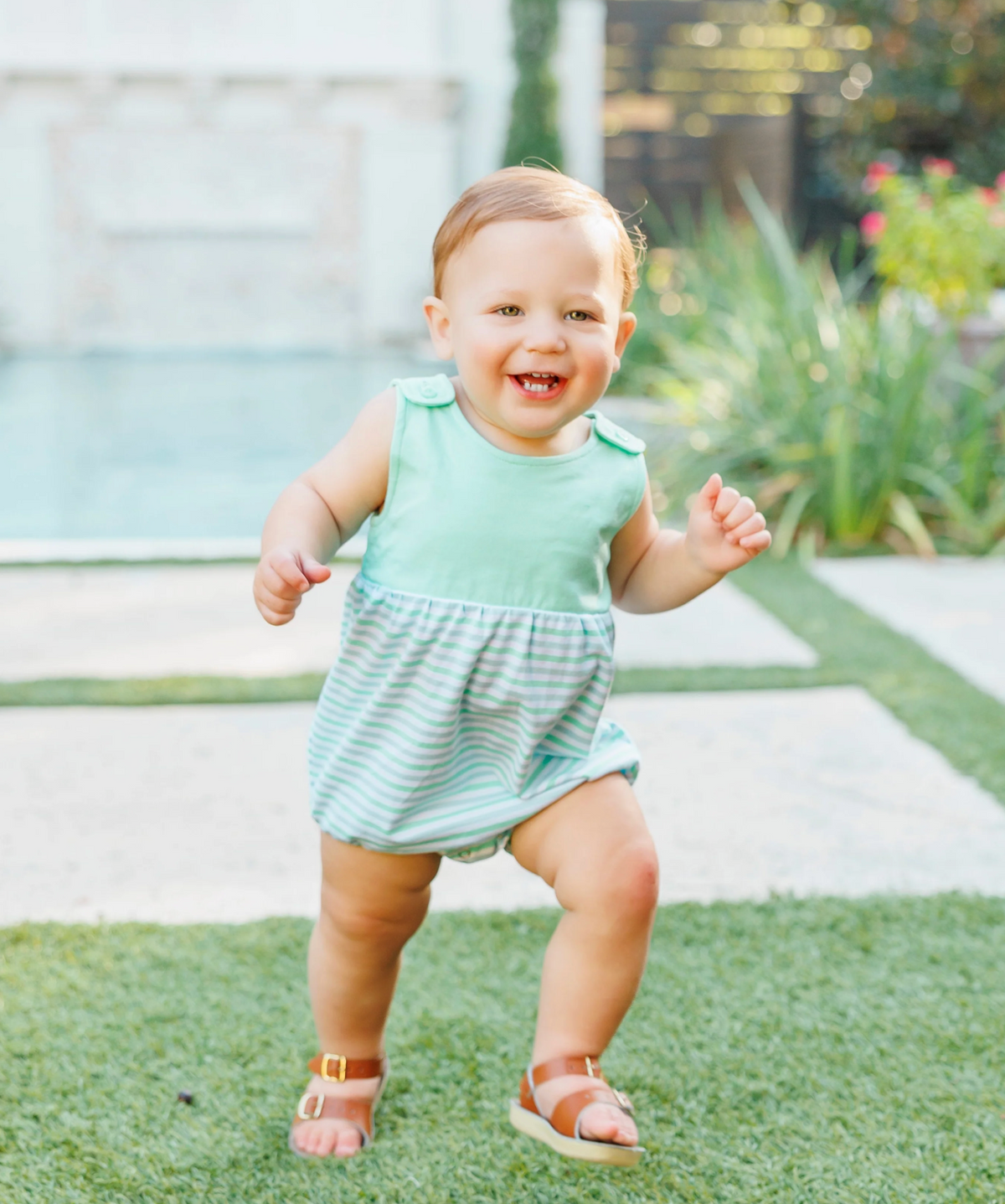 JB Landon Bubble - Seaside Stripe (Boy)