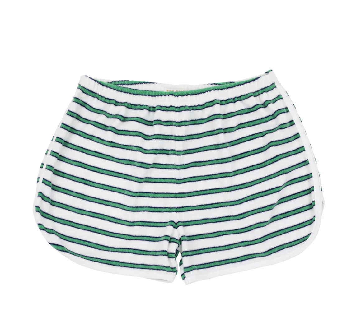 TBBC Cheryl Shorts Worth Ave White/ Nantucket Navy/ Kiawah Kelly Green