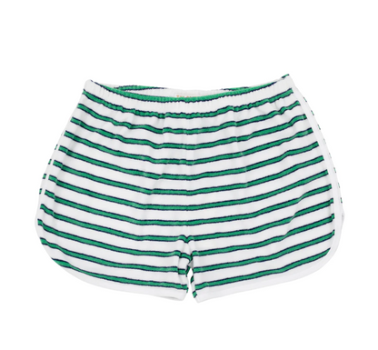 TBBC Cheryl Shorts Worth Ave White/ Nantucket Navy/ Kiawah Kelly Green