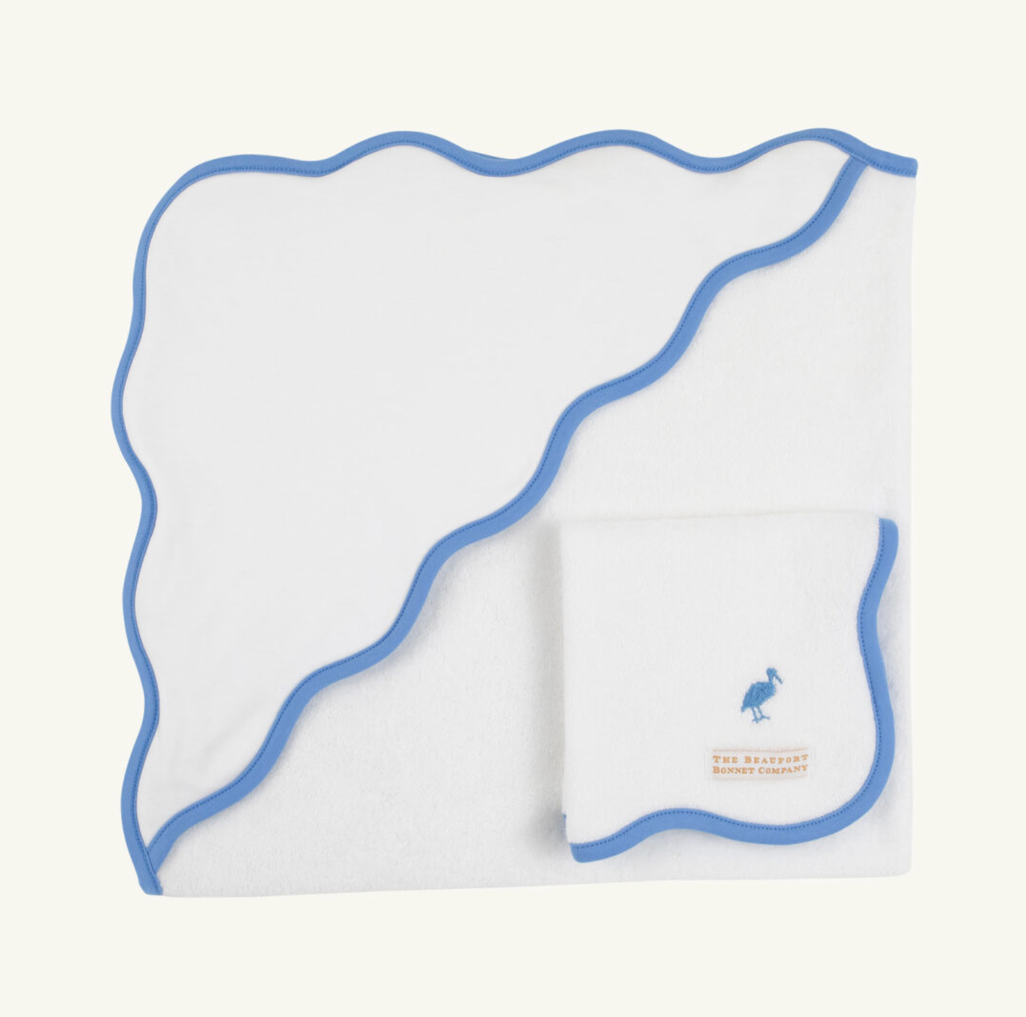 TBBC Rub-A-Dub Gift Set Worth Ave White with Color Trim