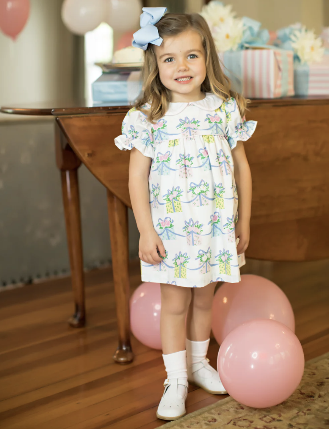 TBBC Holly Day Dress Everyday is a gift/Palm Beach Pink