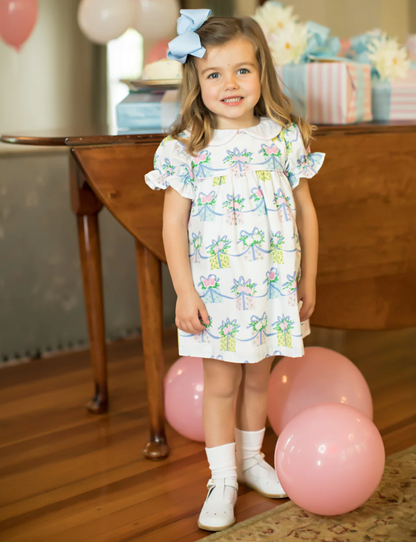 TBBC Holly Day Dress Everyday is a gift/Palm Beach Pink